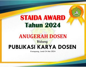 STAIDA AWARD “2024”